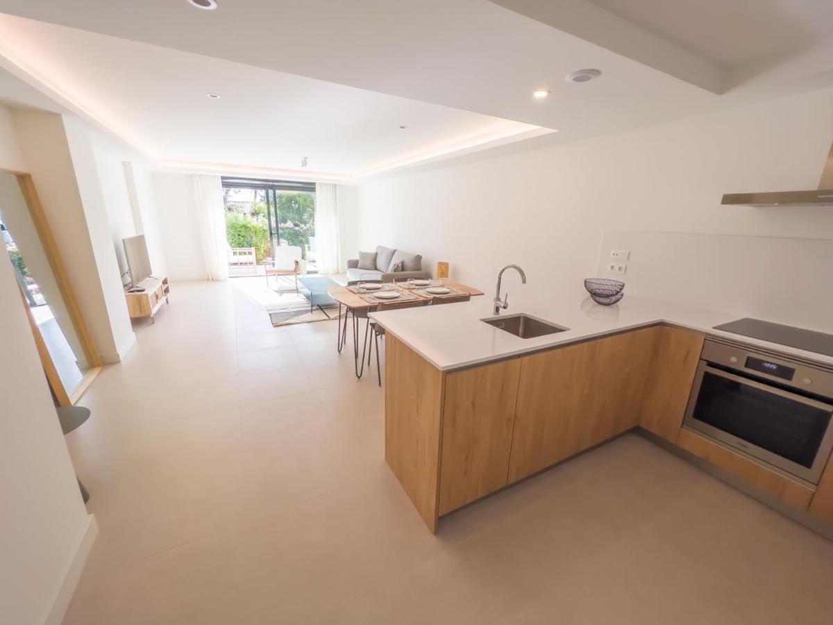 Bajo Con Jardin En La Milla De Oro Apartment Марбеля Екстериор снимка
