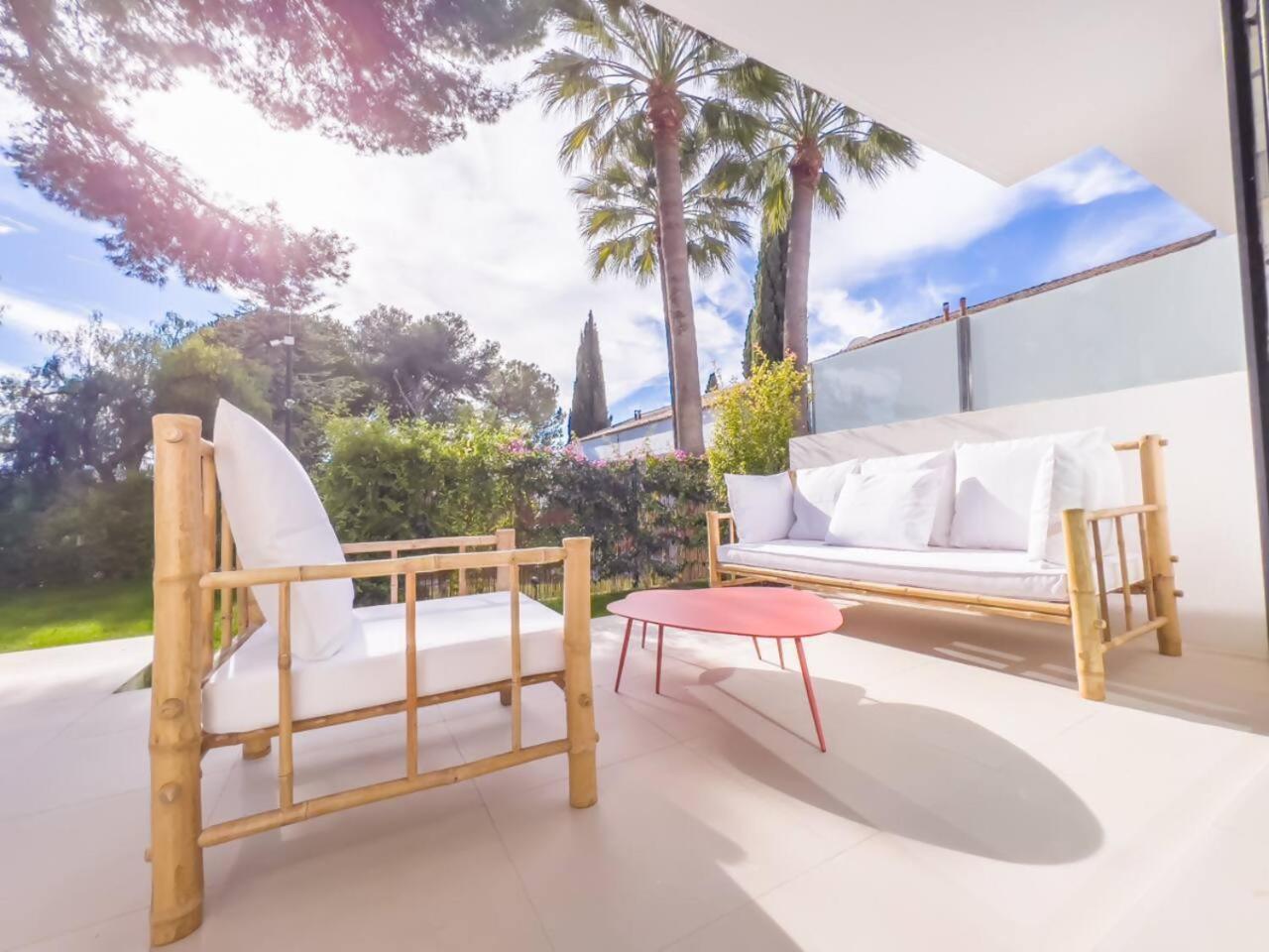 Bajo Con Jardin En La Milla De Oro Apartment Марбеля Екстериор снимка