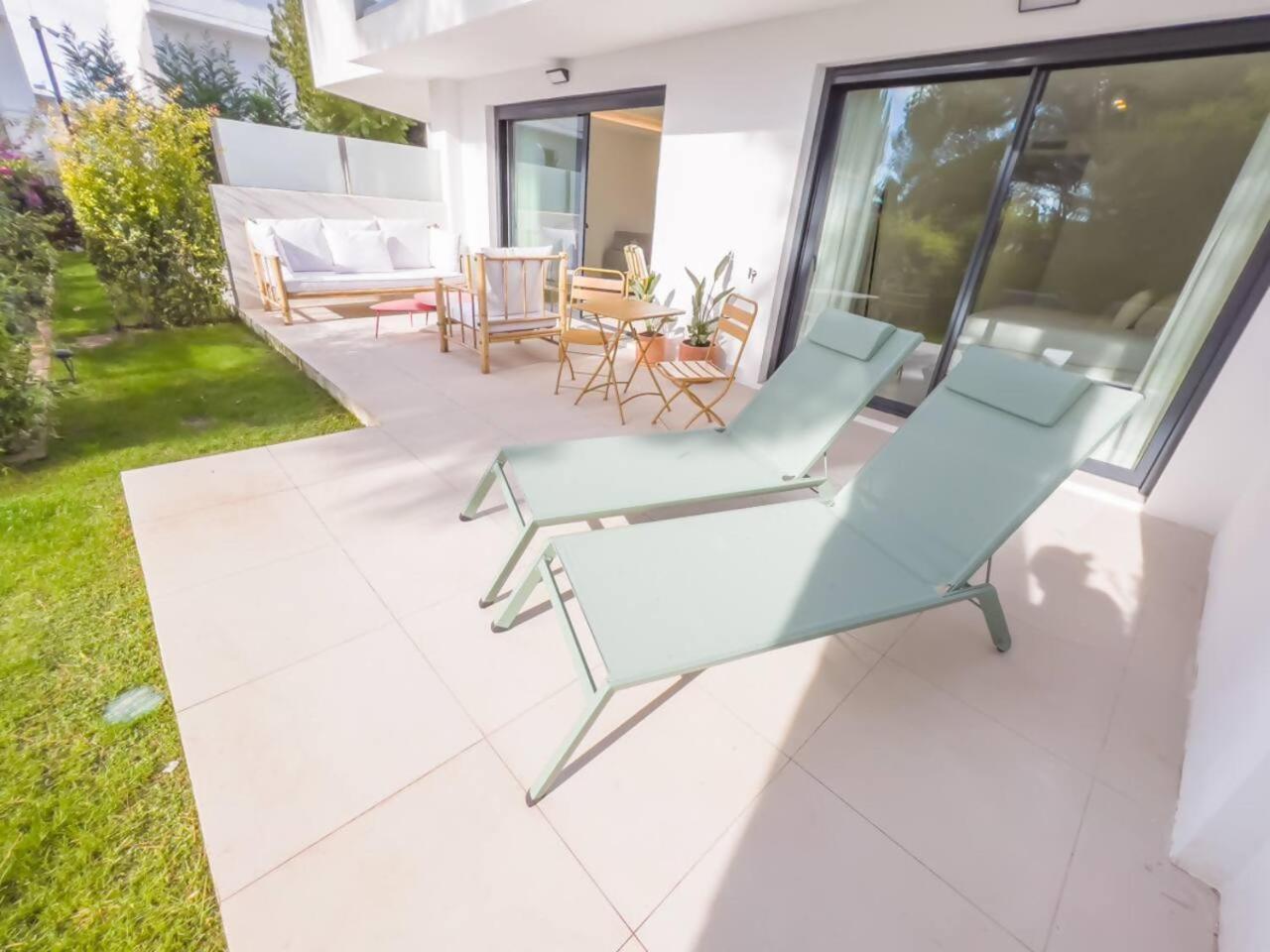 Bajo Con Jardin En La Milla De Oro Apartment Марбеля Екстериор снимка