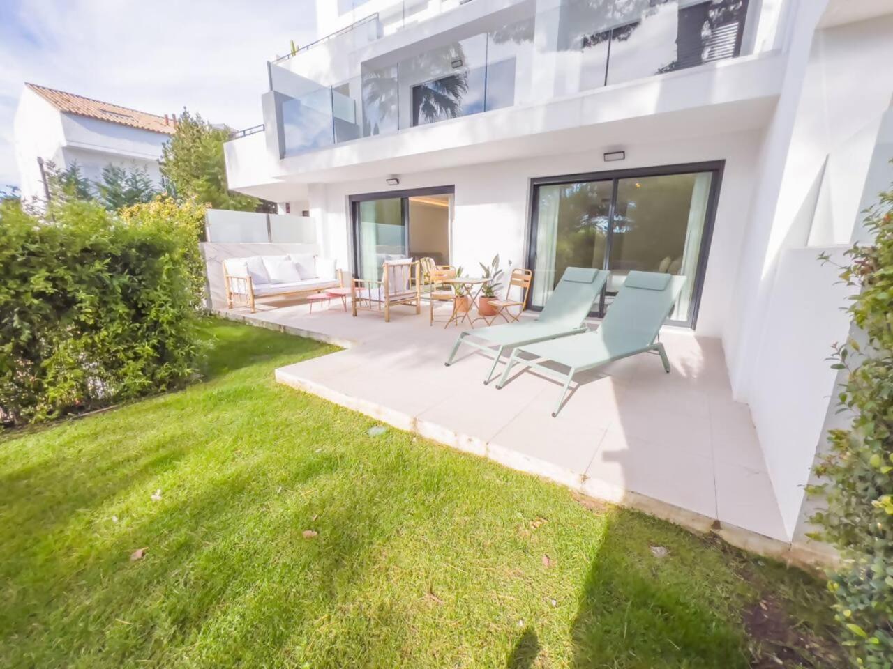 Bajo Con Jardin En La Milla De Oro Apartment Марбеля Екстериор снимка